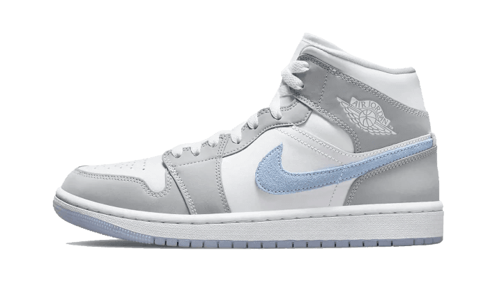 Air Jordan 1 Mid Grey Blue