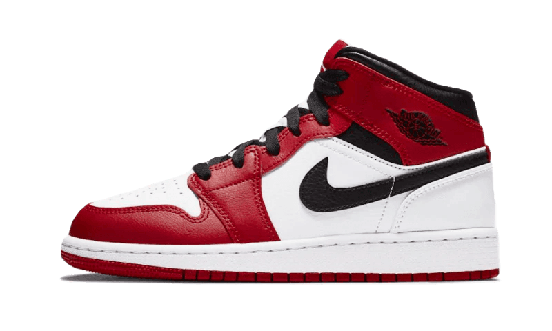 Air Jordan 1 Mid Chicago White 2020